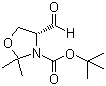 (R)-(+)-3-Boc-2,2-dimethyloxazolidine-4-carboxaldehyde molecular structure (CAS 95715-87-0)