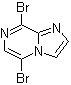 5,8-Dibromoimidazo[1,2-a]pyrazine molecular structure (CAS 957344-74-0)