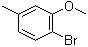 2-Bromo-5-methylanisole molecular structure (CAS 95740-49-1)