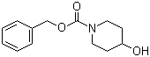 structure of CAS# 95798-23-5, Benzyl 4-hydroxy-1-piperidinecarboxylate;Benzyl 4-hydroxytetrahydro-1(2H)-pyridinecarboxylate