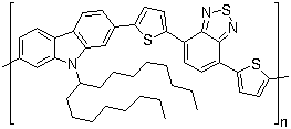 PCDTBT分子结构 (CAS 958261-50-2)