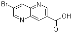 7-Bromo-1,5-naphthyridine-3-carboxylic acid molecular structure (CAS 958332-87-1)