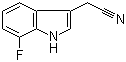 7-Fluoroindole-3-acetonitrile molecular structure (CAS 959236-14-7)