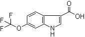 6-(Trifluoromethoxy)-1H-indole-3-carboxylic acid molecular structure (CAS 959238-96-1)