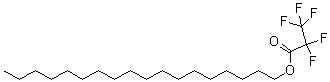 Pentafluoropropionic acid octadecyl ester molecular structure (CAS 959261-25-7)