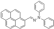 1-芘甲醛二苯基腙分子结构 (CAS 95993-52-5)