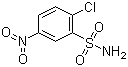 结构式 CAS# 96-72-0, 2-氯-5-硝基苯磺酰胺