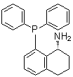 (1R)-8-(Diphenylphosphino)-1,2,3,4-tetrahydro-1-naphthalenamine molecular structure (CAS 960128-64-7)