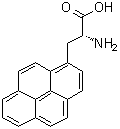 (R)-alpha-氨基-1-芘丙酸分子结构 (CAS 96037-95-5)