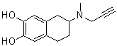 5,6,7,8-Tetrahydro-6-(methyl-2-propynylamino)-2,3-naphthalenediol molecular structure (CAS 96333-05-0)