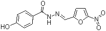 structure of CAS# 965-52-6, Nifuroxazide;p-Hydroxybenzoic acid (5-nitrofurfurylidene) hydrazide