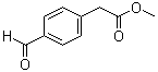 4-甲酰基苯乙酸甲酯分子结构 (CAS 96524-70-8)
