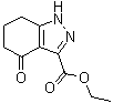 4-氧代-4,5,6,7-四氢-1H-吲唑-3-羧酸乙酯分子结构 (CAS 96546-39-3)