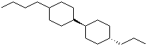 structure of CAS# 96624-52-1, (trans,trans)-4-Butyl-4'-propyl-1,1'-bicyclohexyl;trans-4-Butyl-trans-4'-propylbicyclohexane; CCH 34