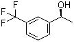 (S)-1-(3-三氟甲基苯基)乙醇分子结构 (CAS 96789-80-9)