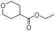 四氢吡喃-4-羧酸乙酯分子结构 (CAS 96835-17-5)
