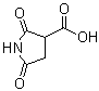 2,5-Dioxo-3-pyrrolidinecarboxylic acid molecular structure (CAS 96905-69-0)