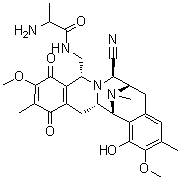 氰基番红菌素 B分子结构 (CAS 96996-50-8)