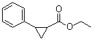 2-苯基环丙烷羧酸乙酯分子结构 (CAS 97-71-2)