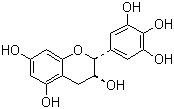 (-)-Epigallocatechin molecular structure (CAS 970-74-1)