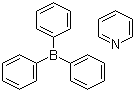 吡啶三苯基硼分子结构 (CAS 971-66-4)