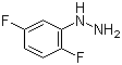 structure of CAS# 97108-50-4, 2,5-Difluorophenylhydrazine