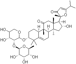 苦玄参苷 IA分子结构 (CAS 97230-47-2)