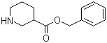 3-哌啶甲酸苄酯分子结构 (CAS 97231-90-8)