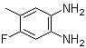 structure of CAS# 97389-11-2, 5-Fluoro-4-methylbenzene-1,2-diamine;4-Fluoro-5-methylbenzene-1,2-diamine