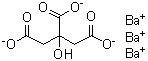 柠檬酸三钡盐分子结构 (CAS 97403-84-4)