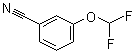 结构式 CAS# 97582-88-2, 3-(二氟甲氧基)苯腈