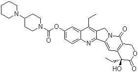 伊立替康分子结构 (CAS 97682-44-5)