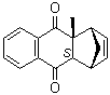 structure of CAS# 97804-50-7, (1alpha,4alpha,4aalpha,9aalpha)-1,4,4a,9a-Tetrahydro-4a-methyl-1,4-methanoanthracene-9,10-dione;(1R,4S,4aR,9aS)-rel-1,4,4a,9a-Tetrahydro-4a-methyl-1,4-methanoanthracene-9,10-dione