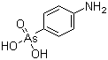 结构式 CAS# 98-50-0, 4-氨基苯胂酸