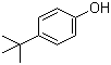 structure of CAS# 98-54-4, 4-tert-Butylphenol;4-(1,1-Dimethylethyl)phenol