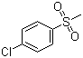 结构式 CAS# 98-57-7, 4-氯苯基甲基砜; 对氯苯甲砜