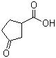 结构式 CAS# 98-78-2, 3-氧代-1-环戊烷羧酸