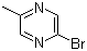 2-溴-5-甲基吡嗪分子结构 (CAS 98006-90-7)