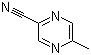 5-甲基吡嗪-2-甲腈分子结构 (CAS 98006-91-8)