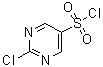 structure of CAS# 98026-88-1, 2-Chloro-5-pyrimidinesulfonyl chloride