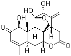 structure of CAS# 981-15-7, Ailanthone;13,21-Didehydrochaparrinone