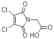 3,4-二氯-2,5-二氢-2,5-二氧代-1H-吡咯-1-乙酸分子结构 (CAS 98130-71-3)