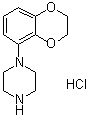 Eltoprazine hydrochloride molecular structure (CAS 98206-09-8)