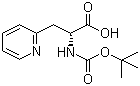 Boc-D-2-pyridylalanine molecular structure (CAS 98266-32-1)