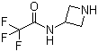 结构式 CAS# 98448-79-4, 3-三氟乙酰氨基氮杂环丁烷