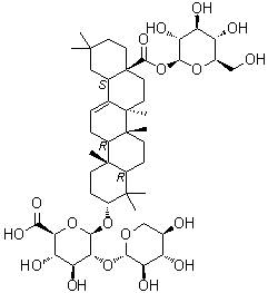 Pseudoginsenoside RT1 molecular structure (CAS 98474-74-9)