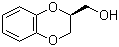 (S)-2-(Hydroxymethyl)-1,4-benzodioxane molecular structure (CAS 98572-00-0)