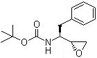 (1S)-1-(2R)-环氧乙基-2-苯乙基氨基甲酸叔丁酯分子结构 (CAS 98760-08-8)