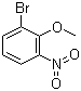 1-Bromo-2-methoxy-3-nitrobenzene molecular structure (CAS 98775-19-0)