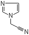structure of CAS# 98873-55-3, 1-(Cyanomethyl)imidazole;Imidazol-1-ylacetonitrile